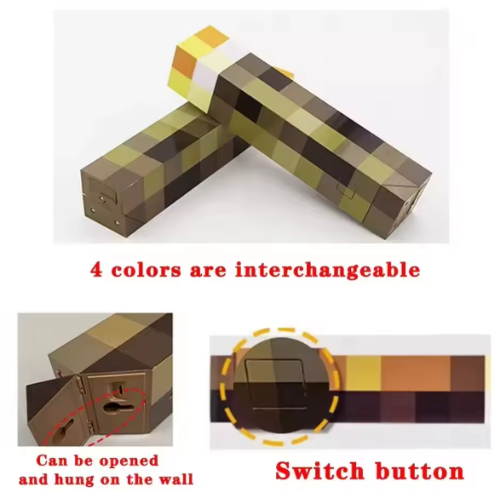 Algunas características físicas de la antorcha